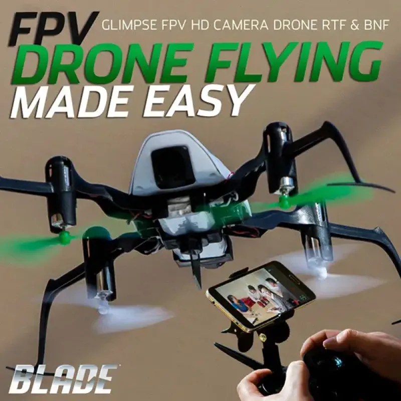 Квадрокоптер Blade Glimpse FPV HD RTF с камерой и WiFi модулем (BLH2200)