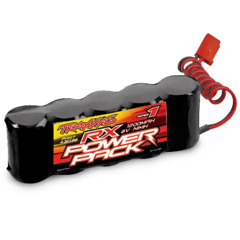 Аккумулятор Traxxas NiMH 6,0В 1200мАч 5-Cells 86х30х17мм Futaba (3036)