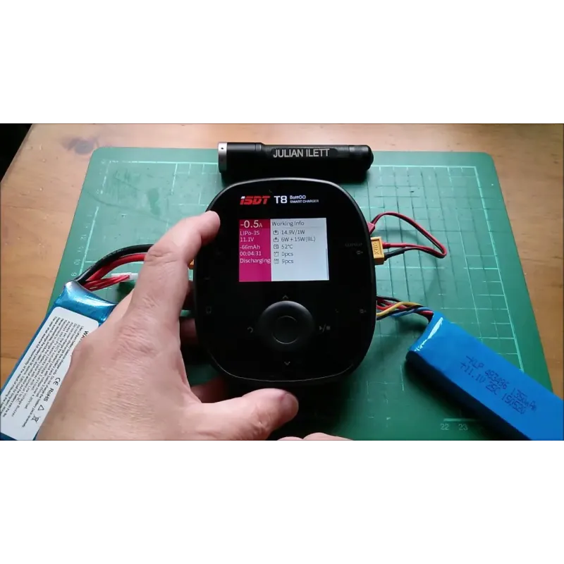 Зарядное устройство ISDT T8 DC 12-42В 35A 1000Вт 1-8S XT60