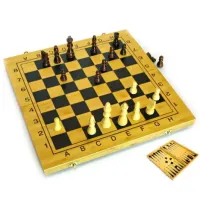 Нарди+шахи з бамбука (29,5х29х2,5 см)(B3015)