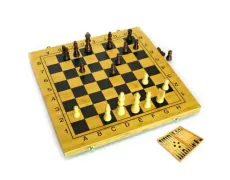 Нарди+шахи з бамбука (29,5х29х2,5 см)(B3015)