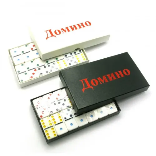 Домино Домино черное (18х10,5х2,5 см) (5010G)