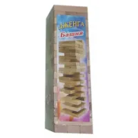 Дженга (54 бруска) (18х7х7 см) (дуб, ясень)