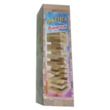 Дженга (54 бруски) (18х7х7 см) (дуб, ясен)