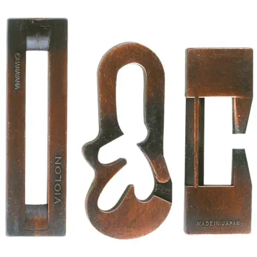 Головоломка 3* Скрипка (Huzzle Violon) | Головоломка з металу