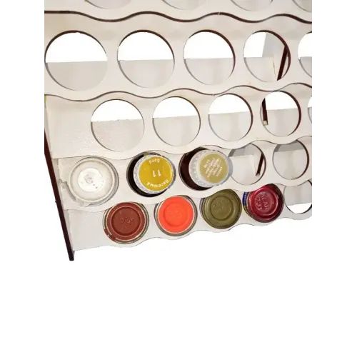 Модульне робоче місце WOH-1225 Настінний модуль для 60 ємностей діаметром 30 мм