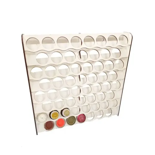 Модульне робоче місце WOH-1225 Настінний модуль для 60 ємностей діаметром 30 мм