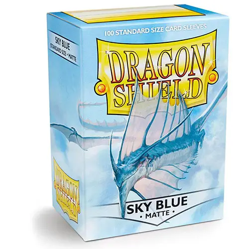 Протектори Dragon Shield 66 x 91мм (100 шт.) matte Sky Blue