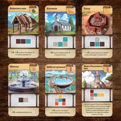 Настольная игра Крошечные города (Tiny Towns) UA