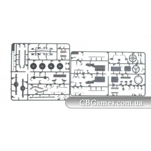 Авто-мото ICM24022 Admiral with open cover, WWII Німеччина