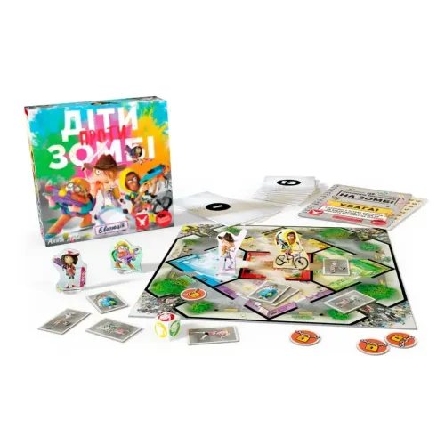 Настольная игра Дети против зомби (Zombie Kidz Evolution) UA