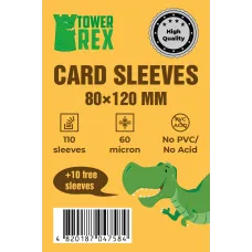 Протекторы для карт 80 х 120 мм (110 шт.)