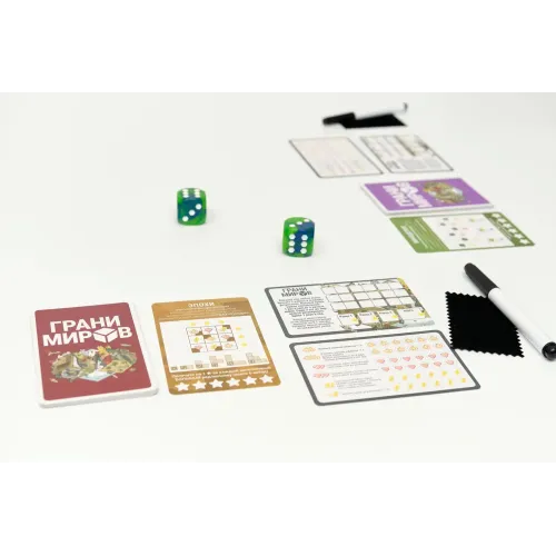 Настольная игра Грани миров (Rolling Realms)