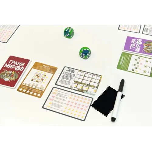 Настольная игра Грани миров (Rolling Realms)