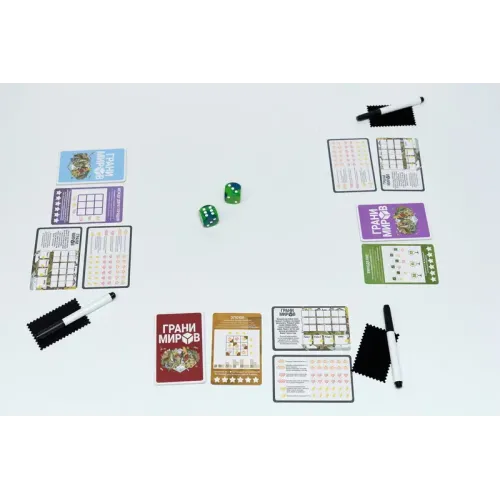 Настольная игра Грани миров (Rolling Realms)