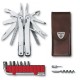 Ножі Victorinox Багатофункціональний інструмент Victrorinox Swiss Tool Spirit, X Plus, 105 мм, Leather Pouch