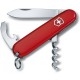 Ножі Victorinox Середній кишеньковий ніж WAITER 84 мм /1 шар/9 функцій/червоні накладки/стопор (блістер) Victorinox Швейцарія