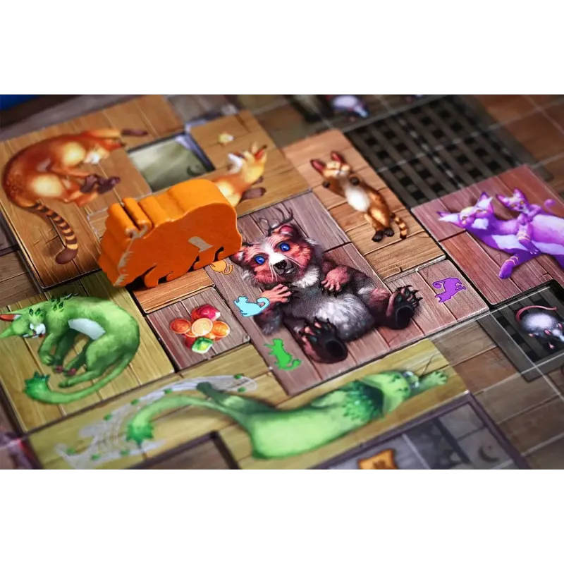 Настольная игра Остров котов: Котята и зверята (The Isle of Cats: Kittens + Beasts) UA