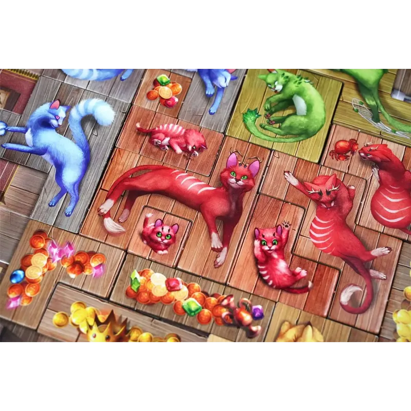 Настольная игра Остров котов: Котята и зверята (The Isle of Cats: Kittens + Beasts) UA