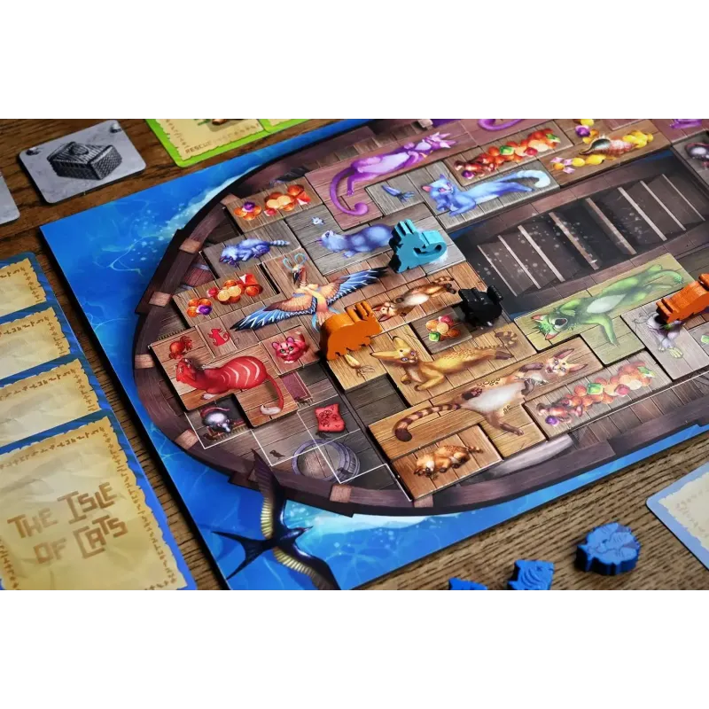 Настольная игра Остров котов: Котята и зверята (The Isle of Cats: Kittens + Beasts) UA