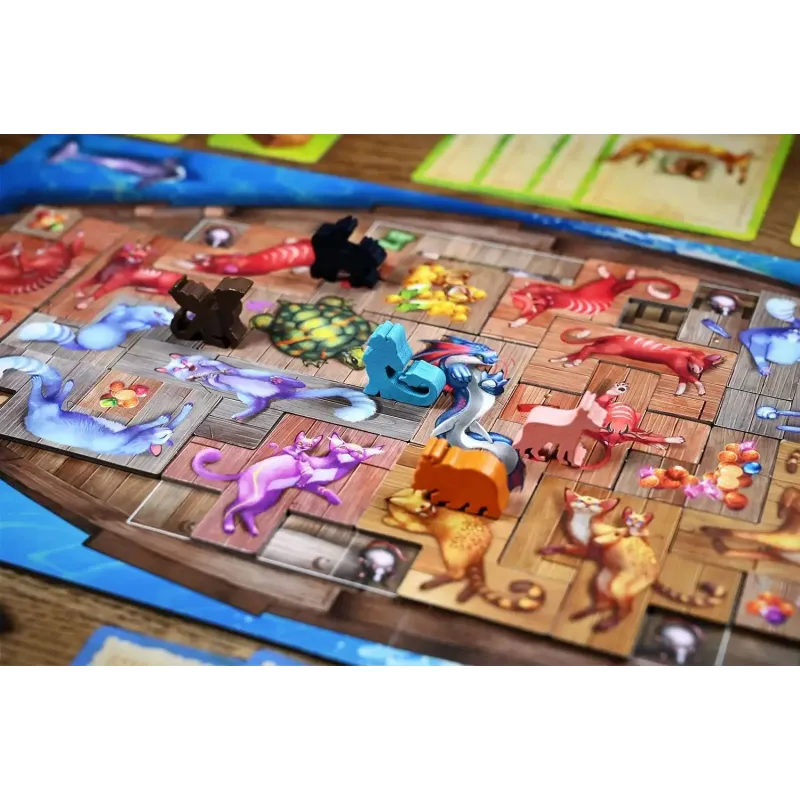Настольная игра Остров котов: Котята и зверята (The Isle of Cats: Kittens + Beasts) UA