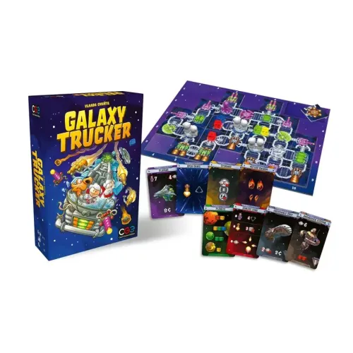 Настольная игра Galaxy Trucker: Keep on Trucking (Космический Дальнобойщик: Новые Приключения)