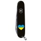 Ножі Victorinox Складаний ніж Victorinox CLIMBER UKRAINE Серце синьо-жовте 1.3703.3_T1090u