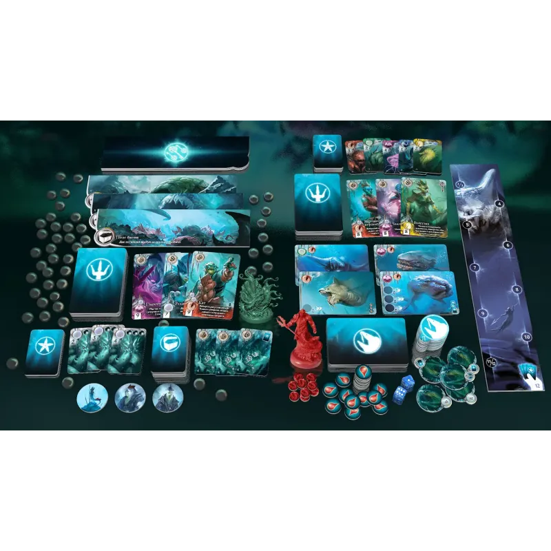 Настольная игра Бездна: Кракен & Левиафан (Abyss: Kraken & Leviathan) UA