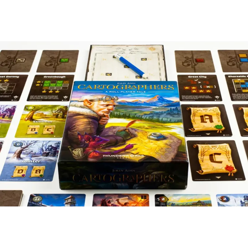 Настільна гра Картографи (Cartographers) UA
