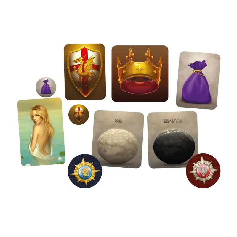 Настольная игра Авалон: Классическая версия (The Resistance: Avalon) UA
