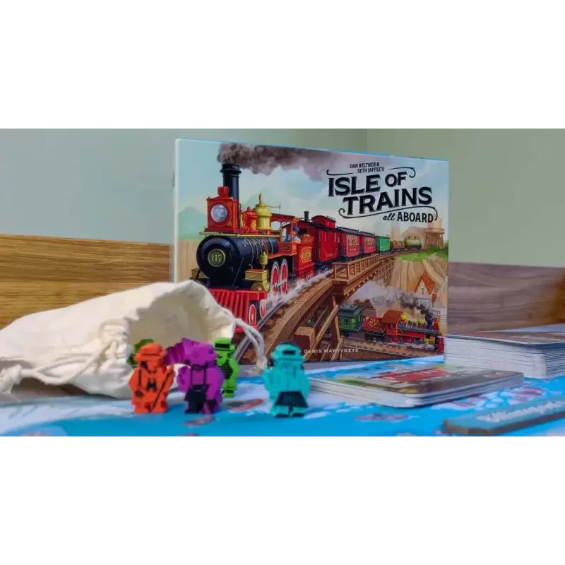 Настільна гра Острів залізниць: Усі по місцях (Isle of Trains: All Aboard) UA