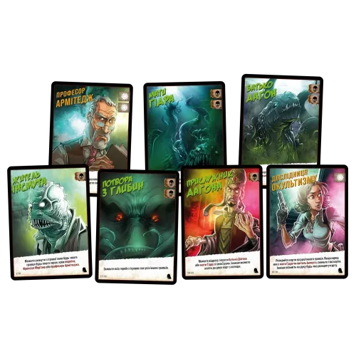 Настільна гра Монстри проти Героїв: Поклик Ктулху (Monsters vs. Heroes: Volume 2 – Cthulhu Mythos) UA