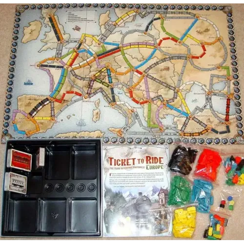 Настільна гра Квиток на Потяг: Європа (Ticket to Ride: Europe) UA