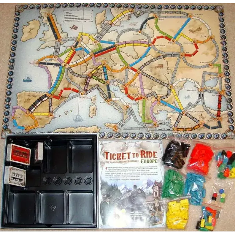 Настільна гра Квиток на Потяг: Європа (Ticket to Ride: Europe) UA