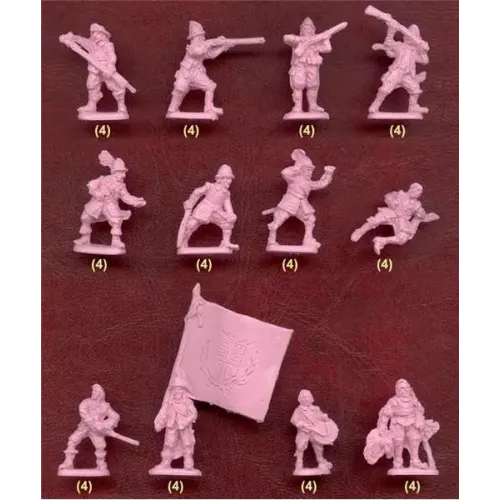 Фигуры и миниатюры Arquebusiers (Тридцатилетняя война) (MS72027) Масштаб: 1:72
