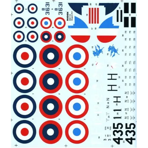 Сборная модель самолета RN630 Nieuport 27 1:32