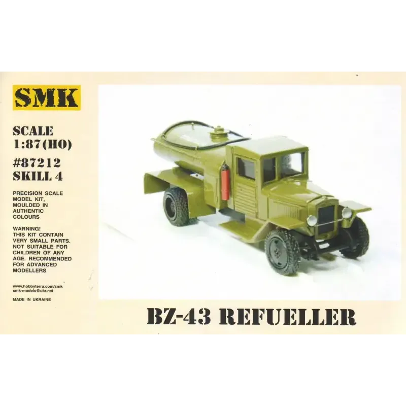 Советский заправщик БЗ-43 (SMK87212) Масштаб: 1:87