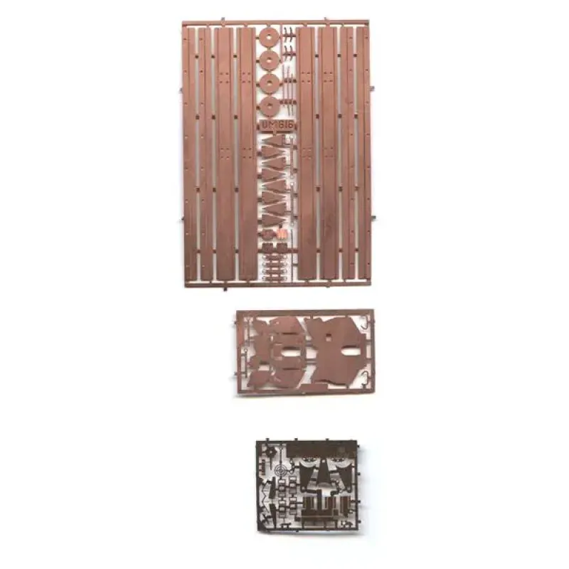 Збірна модель Платформа бронепоїзда / Armored train platform (UMT642) Масштаб: 1:72