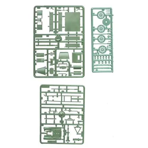 Вагони та поїзди Платформа бронепоїзда / Armored train platform (UMT642) Масштаб: 1:72