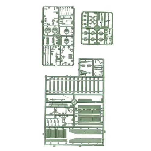 Вагони та поїзди Платформа бронепоїзда / Armored train platform (UMT642) Масштаб: 1:72