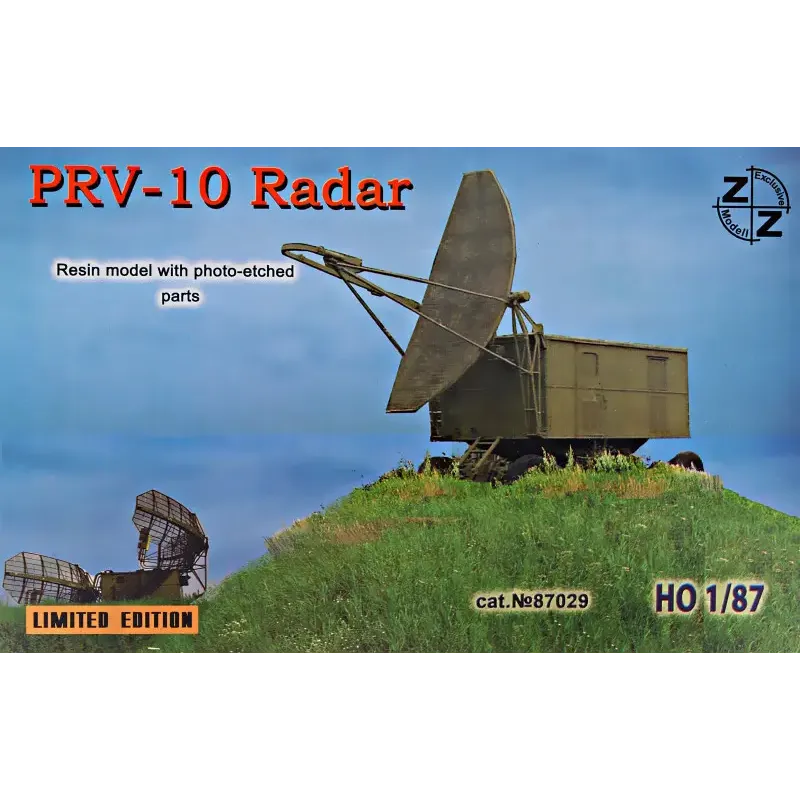 Збірна модель ZZ87029 PRV-10 Soviet radar vehicle (ZZ87029) Масштаб: 1:87