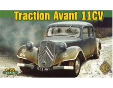 Французский легковой автомобильTraction Avant 11CV (ACE72273) Масштаб:  1:72
