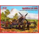 Збірна модель літака ICM48802 Spitfire LF.IXE з радянськими пілотами та наземним персоналом 1:48