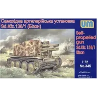 Самохідна артилерійська установка Sd.Kfz. 138/1 "Бізон" (UM345) Масштаб: 1:72
