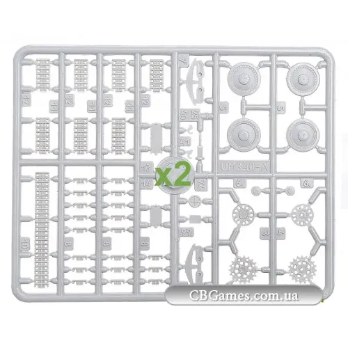 Бронетехника и артиллерия Самоходная артиллерийская установка Sd.Kfz. 138/1 «Бизон» (UM345) Масштаб: 1:72