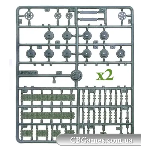 Бронетехніка та артилерія Танк T-34-76 с 76мм пушкой Ф-34 (UM337) Масштаб: 1:72
