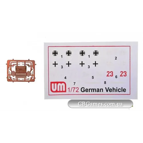 Бронетехніка та артилерія Транспортер боеприпасов Mun Schl 38 (t) (UM342) Масштаб: 1:72