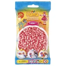 Термомозаїка HAMA Набір рожевих намистин Midi 5+, 1000шт