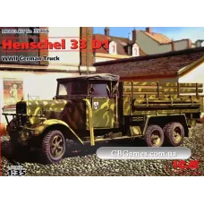 ICM35466 Henschel 33D1 WWII Німеччина Army truck