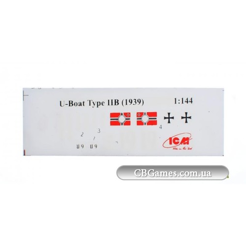 Флот ICMS009 U-Boat Type IIB (1939) German submarine